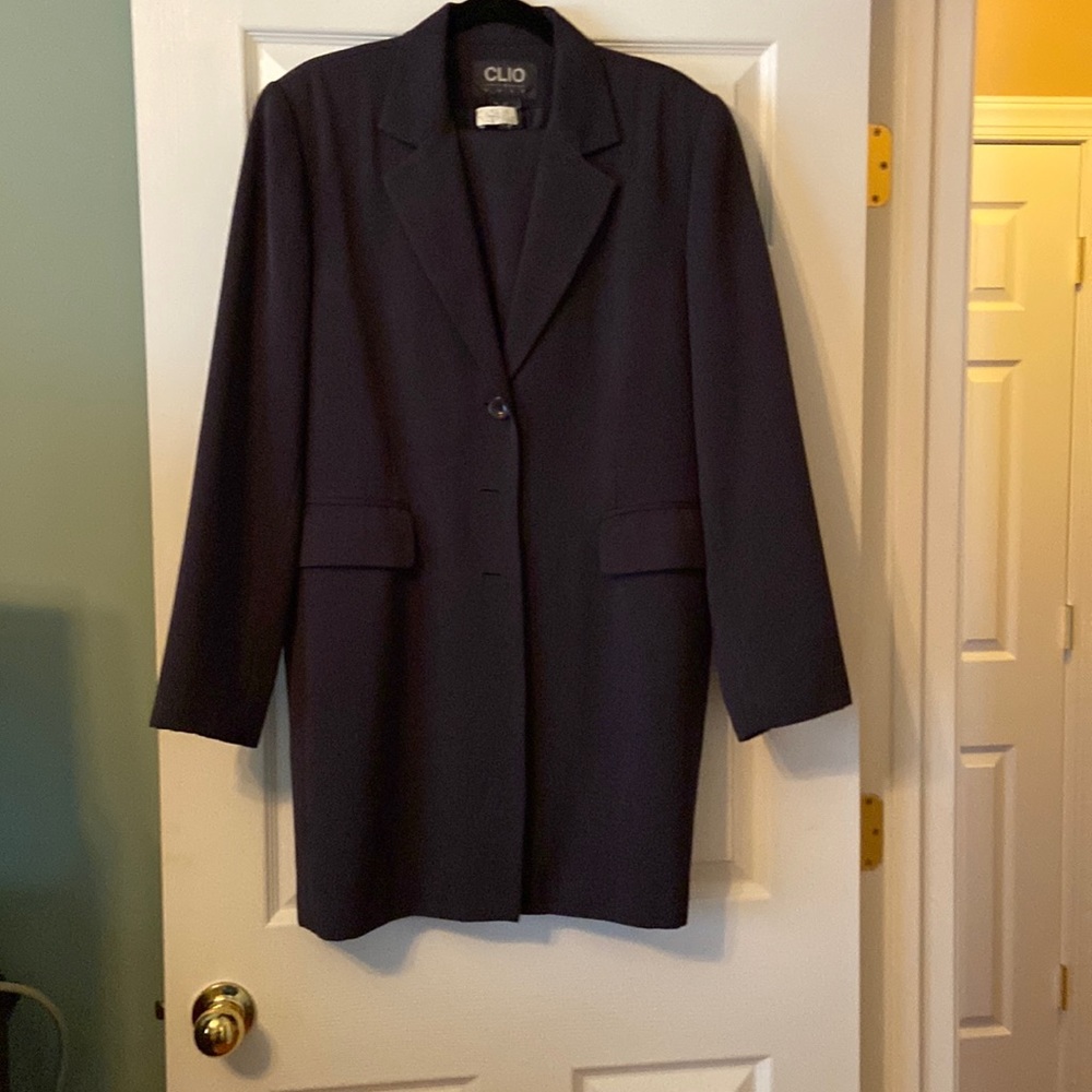 Clio slim leg pant suit